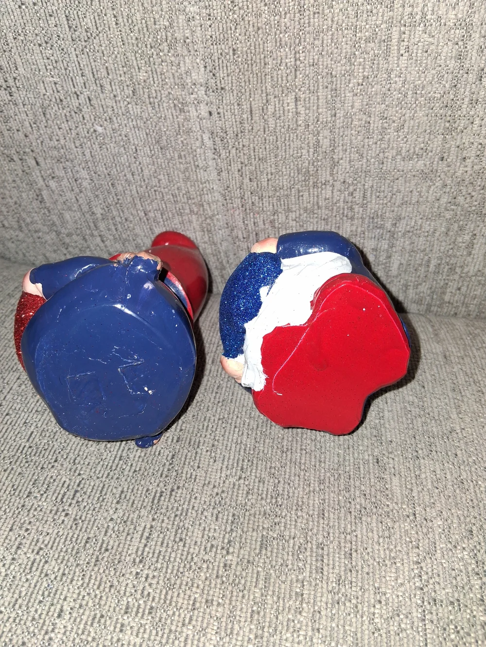 Patriotic Gnome Figurines - Red, White & Blue Holiday Decor 4inch Nwt